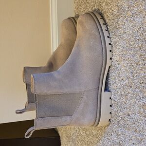 Suede Chelsea boots